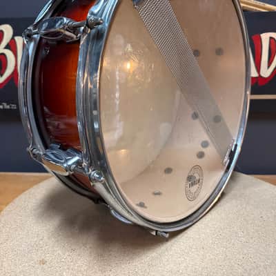 Tama Rockstar 14x5" Snare Drum 2000s - Custom Mahogany Fade image 6