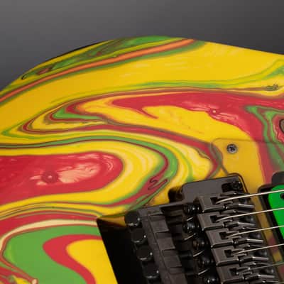 Ibanez UV77MC Universe Multicolour Swirl 1991 image 10