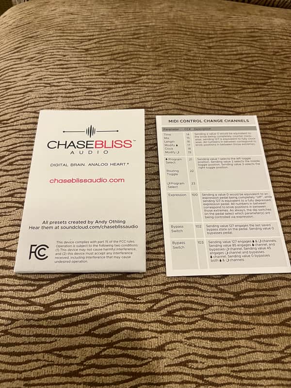 Chase Bliss Audio MOOD