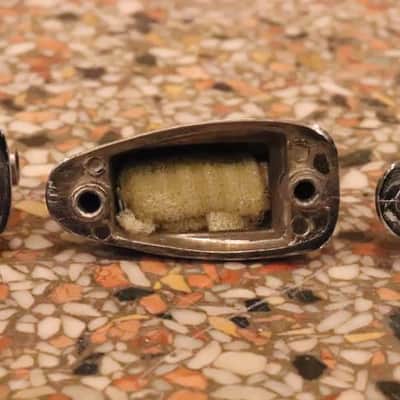 Slingerland Chrome Sound King Small Drum Lugs 4pk Vintage 1970's 1.5" image 8