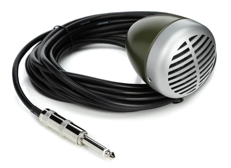 マミクマ Shure 520DX Green Bullet Harmonica Microphone | Reverb