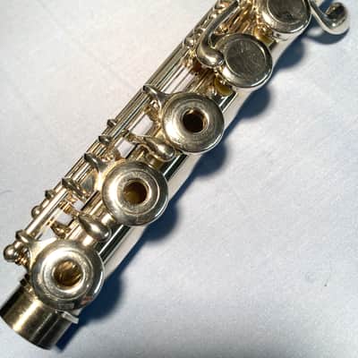 Jupiter Intermediate Flute w/Solid Silver Head-Model 611R-Overhauled-Bright Tone! image 6