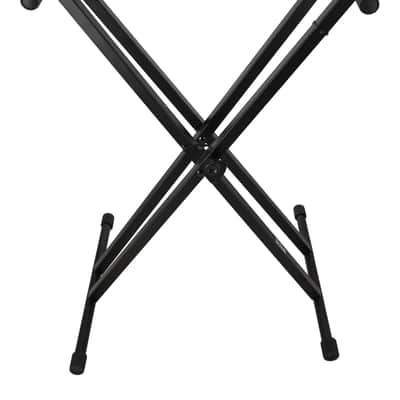 On-Stage KS7171 Adjustable Double-X Keyboard Stand w/Bolted Construction image 2