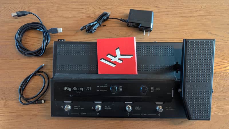IK Multimedia iRig Stomp I/O | Reverb