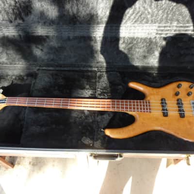 Ken Smith BSR 4J 1997 4 String Bass Quilted Maple USA Made image 2