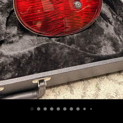 PRS Custom 24 10-Top 2023 Fire Smoke-burst image 7