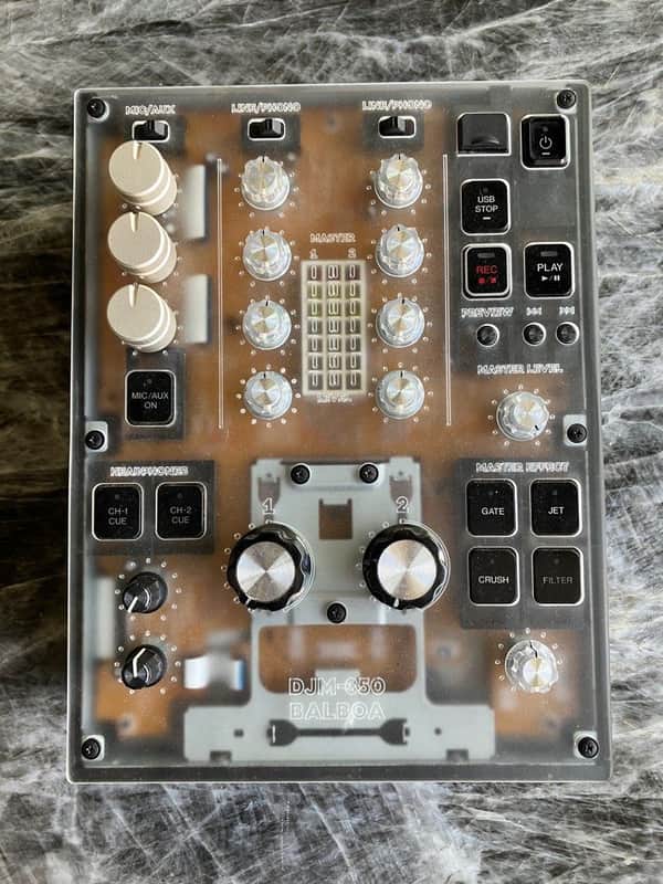 Pioneer DJM 350 Rotary Custom - Transparent image 1