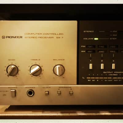 Pioneer  Computer Controlled Stereo Reciever SX-7 image 1