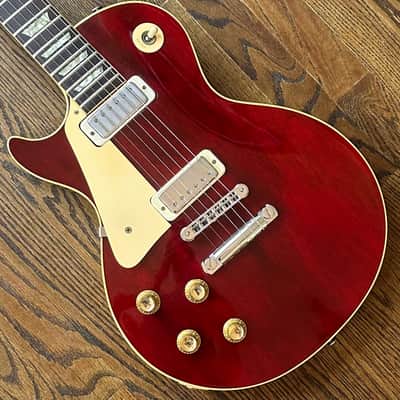 RARE! 1977 Gibson Les Paul Deluxe LEFTY (CLEAN) - Wine Red w/ OHSC image 3