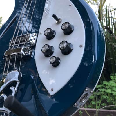Rickenbacker 4005 Bass 1967 Azureglo image 8