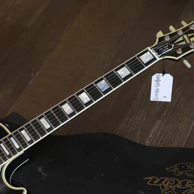 2000 Gibson Custom Shop 68 Authentic Les Paul Custom Electric Guitar Black Ebony w/ Nickel Hardware + OHSC image 8