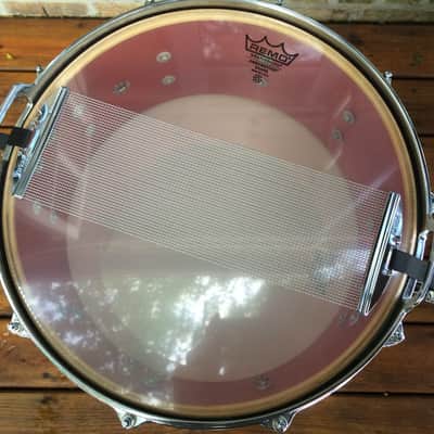 Tama Artwood Birch Snare 6.5x14 - AW336 1986 Cherry Wine image 5
