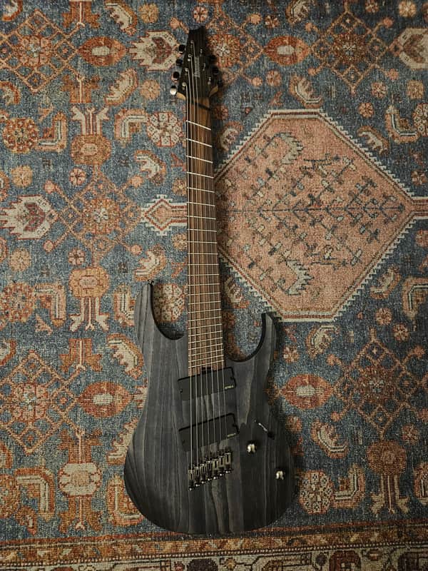 Ibanez RGIF7 Iron Label Fanned Fret | Reverb