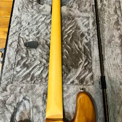 Fender American Professional II Jazz Bass with Maple Fretboard 2020 - Present - Roasted Pine image 3