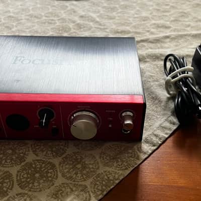 Focusrite Clarett+ 2Pre USB-C Audio Interface 2021 - Present - Red image 4