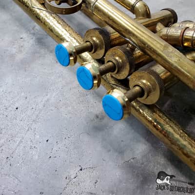 Conn / Musicraft "Stencil Horn" Bb Trumpet (1920s Lacquered Brass) image 16