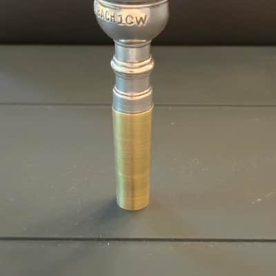 VINCENT BACH (no "CORP") 1 CW TRUMPET MOUTHPIECE - (short shank) - Circa 1994 to 1997 - Silver plated image 6