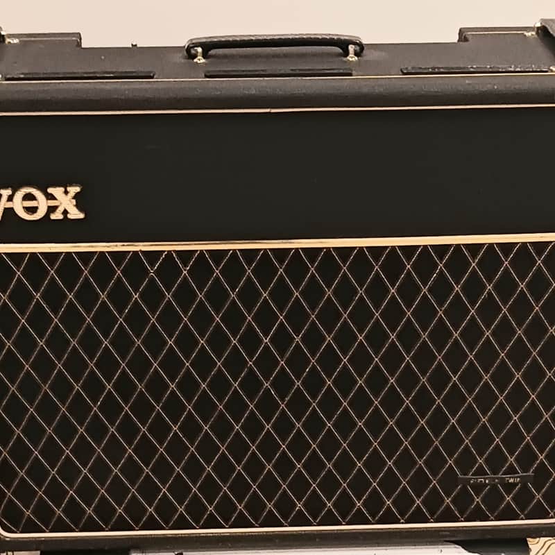 1965 Vox AC15 Twin Black Basket Weave