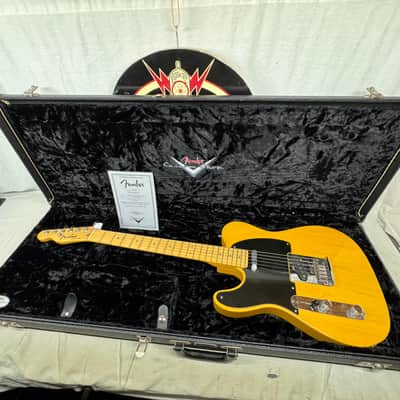 Fender USA Custom Shop American Deluxe Telecaster LH left-handed lefty Guitar with COA + Case 2008 image 1