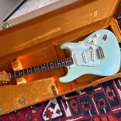 Fender Custom Shop 1960 Total Tone Stratocaster 2010 - Sonic blue image 22