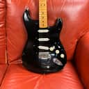 2008 Fender Custom Shop David Gilmour Stratocaster Relic Black over 3-Color Sunburst