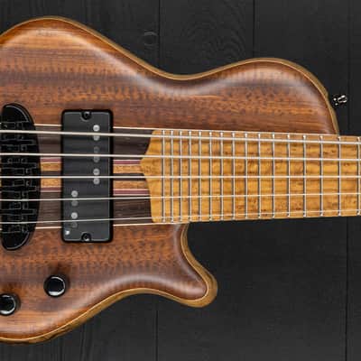Mayones Cali 5 Mini Bass Snakewood - Trans Natural Matt image 6