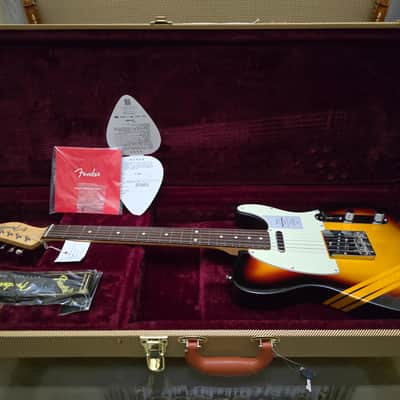 BRAND NEW! Fender MIJ Traditional II '60s Telecaster 2025 Collection Competition Sunburst with Hard Case Bild 10