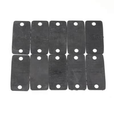 Rogers No.4856-GSKT Beavertail Center 10pcs Snare Lug Double Side Lug image 2