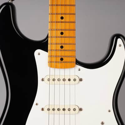 Fender '57 American Vintage Reissue Stratocaster - 2011 - Black over Daphne Blue w/OHSC image 4