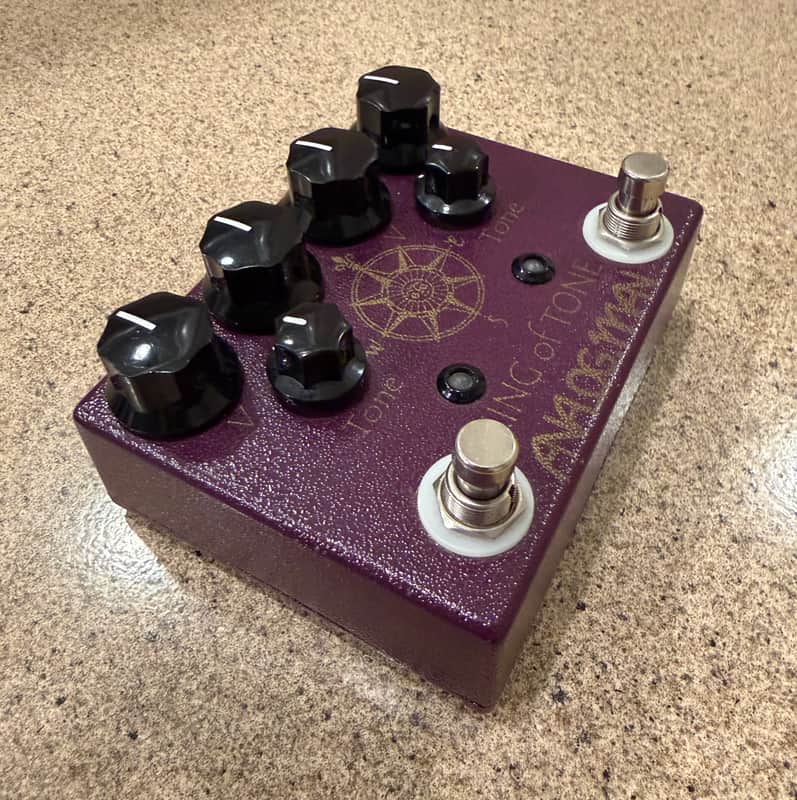 Analogman King of Tone V4 with Red Side High Gain Option and Mode Toggle Switch 2009 - Present - Graphic image 1
