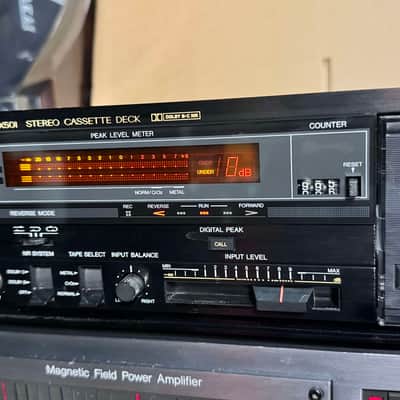 JVC TD-X501 Stereo Cassette Deck – Tested, Serviced, Working- image 2