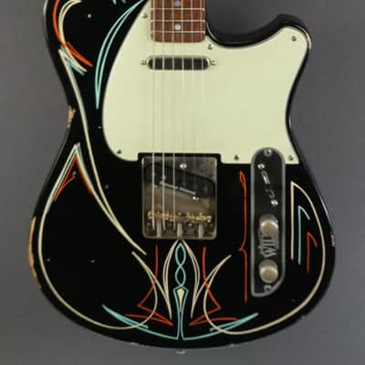 NAMM 2022 DEMO Wild Custom Guitars Wild-TV - Pinstripe (023) image 2