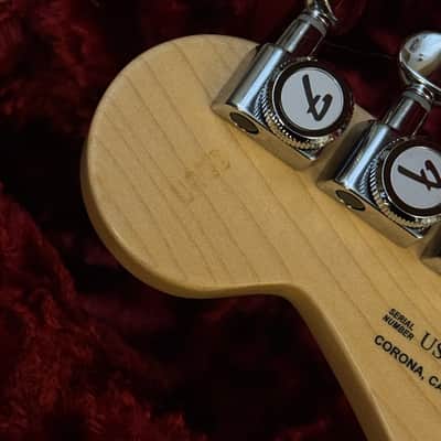 Fender Custom American Deluxe Stratocaster Olympic White Maple UPGRADES G&G USA Strat Professional II image 15