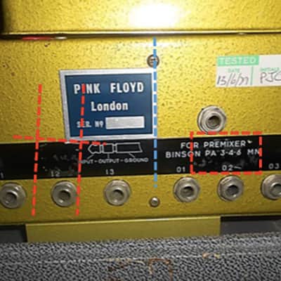 Binson Sound City Echomaster 2 Ex pink floyd 1969 image 6