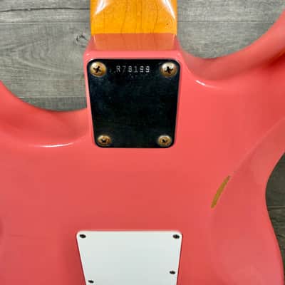 Fender Custom Shop '62 RI Stratocaster Relic 2006 - Faded Fiesta Red image 10