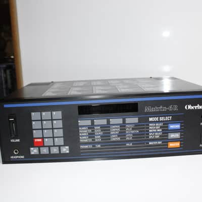 Oberheim Matrix 6R Rackmount 6-Voice Synthesizer 1986 - Black, Used, In Box image 4