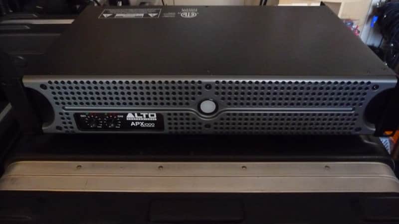 Alto Professional APX1000 Stereo Power Amplifier - Light weight