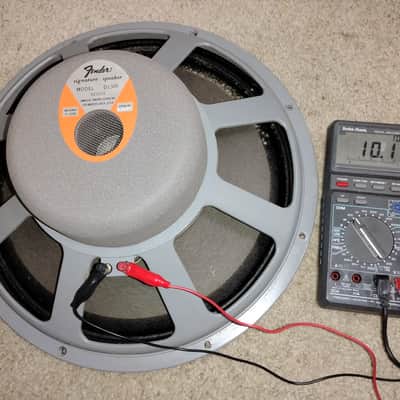 Vintage JBL Fender D130F 15", 8ohm, Speaker, Orange Label image 3