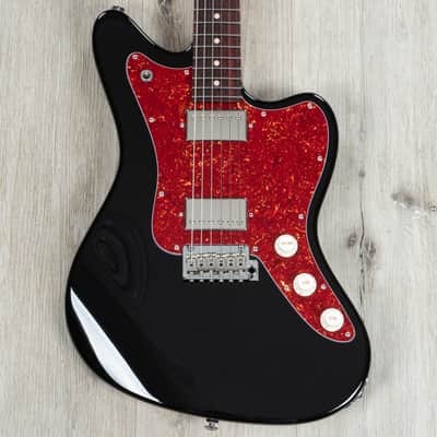 Suhr Classic JM HH Guitar, Gotoh 510 Tremolo, Rosewood Fingerboard, Black image 1