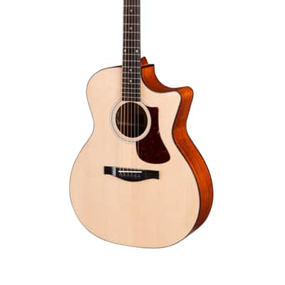 Eastman AC122-1CE Cutaway Grand Auditorium Acoustic Electric Natural w/ Gig Bag image 2