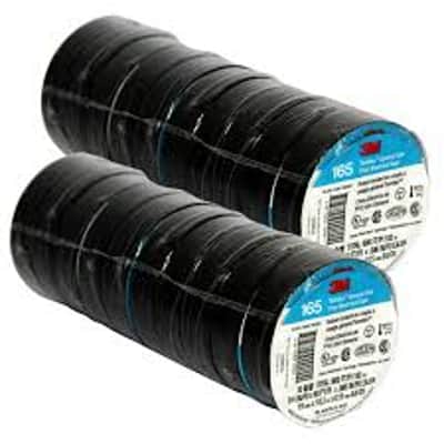 25 3M Temflex 1700/165 165 Economy Grade Vinyl Electrical Tape 3/4 in x 60 ft image 3