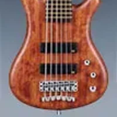 Warwick Pro Series Corvette Standard | 6 String | Active | Bubinga | Natural Transparent Satin image 4