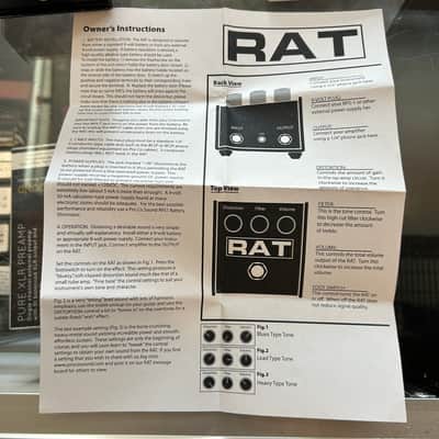 Pro Co Rat LM 308 1987 - Black image 2