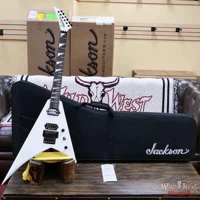 Jackson American Series Rhoads RR24 FR Floyd Rose Ebony Fingerboard Snow White 7.70 lbs image 5