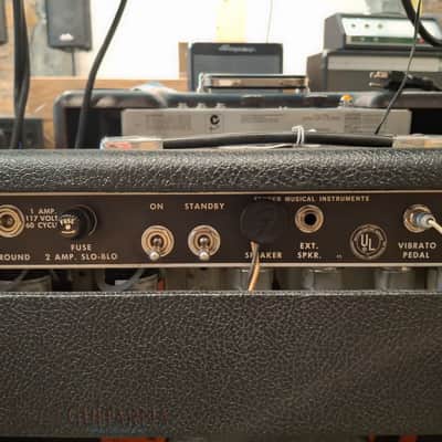 Fender Deluxe Reverb 1x12 combo - 1968 Silverface, CLEAN all original w/cover, JBL speaker image 5