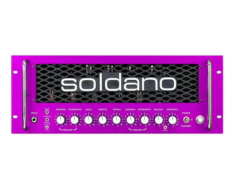 Soldano SLO-100R Super Lead Overdrive 100-Watt Rackmount Tube Head image 1