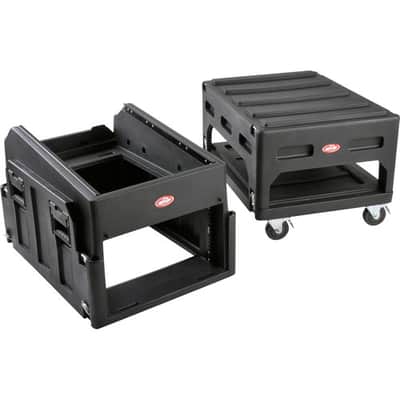 SKB Cases 1SKB19-R1406 Mighty GigRig 14U Top 6U Front Rolling Rack 789270140615 image 5