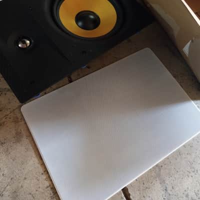 IN WALL PLATE SPEAKERS 8" 2 WAY KEVLAR BUTYLENE DEEP EYEBALL ALUMINUM DOMES 12DB CROSSOVERS TREMENDO image 8