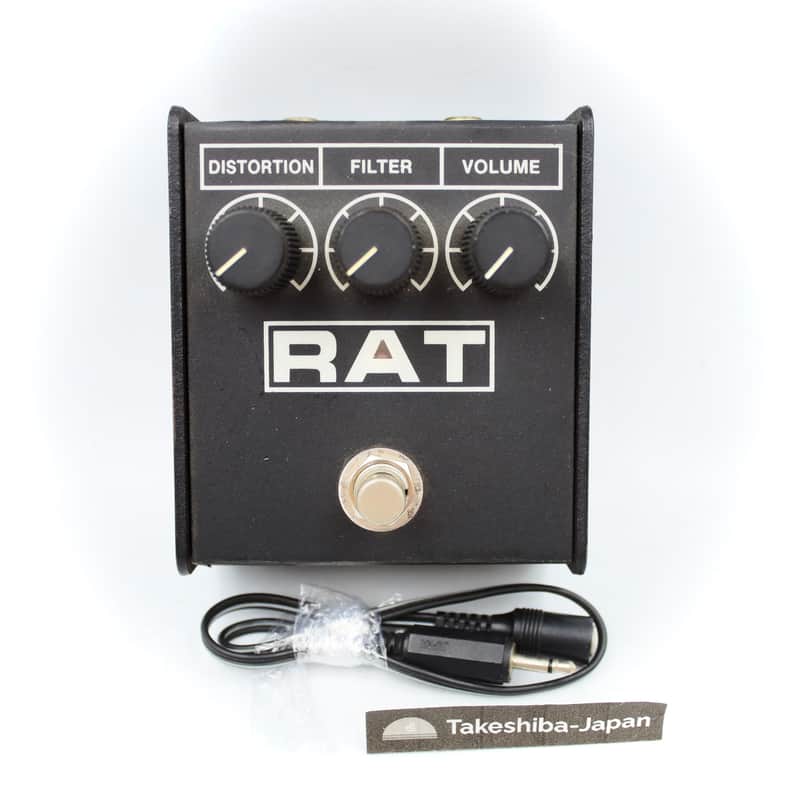 ProCo RAT Made in USA LM308N With Conversion Cable Distortion Guitar Effect Pedal 207665 image 1