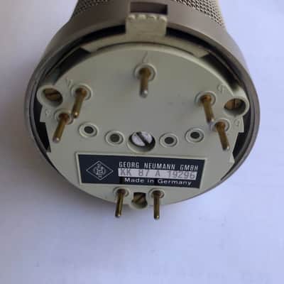 Neumann U 87 Large Diaphragm Multipattern Condenser Microphone 1967 - 1985 - Nickel image 7